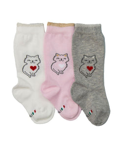 Lange Socken Katzen "NL1247" - Mädchen